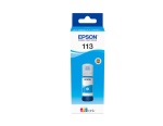 EPSON - Epson 113 EcoTank Pigment Cyan ink bottle, Ciano, Epson, Ecotank ET-5880, EcoTank ET-5850, EcoTank ET-5800, EcoTank ET-16650, EcoTank ET-16600, 6000 pagine, 70 ml, Pigment