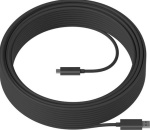 LOGITECH - Logitech Strong, 10 m, USB A, USB C, 3.2 Gen 2 (3.1 Gen 2), 10000 Mbit/s, Nero