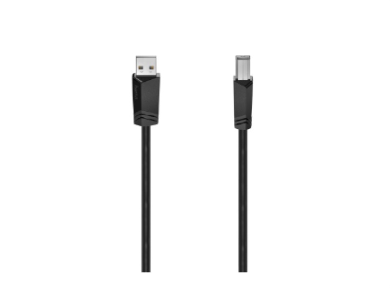 Hama 00200603 cavo USB 3 m USB 2.0 USB A USB B Nero