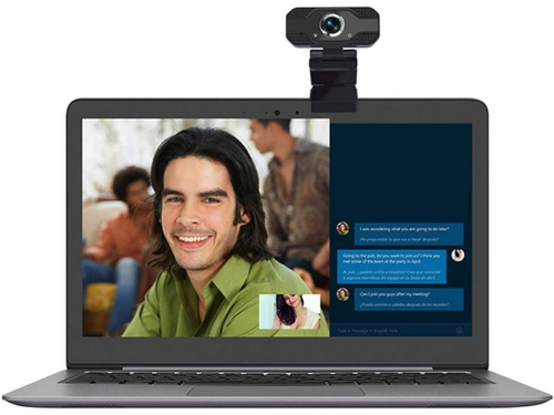 ENCORE EN-WB-FHD02 webcam 2 MP 1920 x 1080 Pixel USB 2.0 Nero