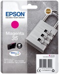 EPSON - Epson Padlock Singlepack Magenta 35 DURABrite Ultra Ink, Resa standard, Inchiostro a base di pigmento, 9,1 ml, 650 pagine, 1 pz
