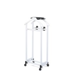 FOPPAPEDRETTI - Foppapedretti Il Mettinsieme Bianco, Indossatore, Faggio, Plastica, Legno, Bianco, Classico, IlMettinsieme, 2 pz