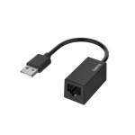 Hama - Hama 00200324, Cablato, USB, Ethernet, 100 Mbit/s, Nero