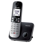 PANASONIC - Cordless Panasonic KX TG6851JTB Dect Black e Silver Black e Silver