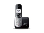 PANASONIC - Cordless Panasonic KX TG6851JTB Dect Black e Silver Black e Silver