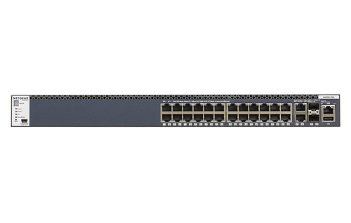 Netgear M4300-28G Gestito L3 Gigabit Ethernet (10/100/1000) 1U Nero