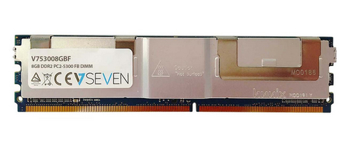 V7 8GB DDR2 PC2-5300 667Mhz SERVER FB DIMM Server Módulo de memoria - V753008GBF