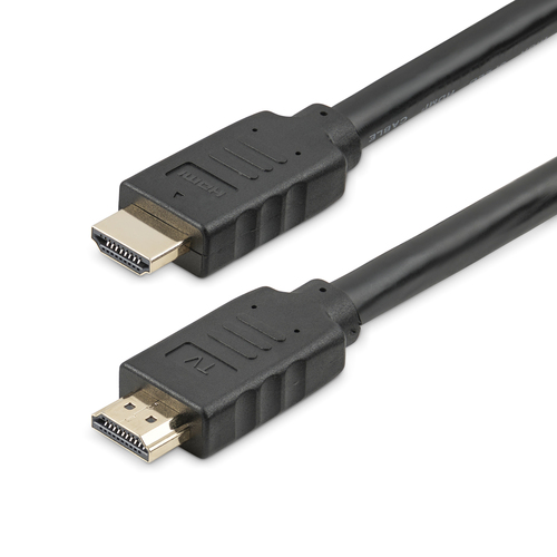 StarTech.com Cavo HDMI 2.0 da 10 m - Cavo HDMI attivo 4K a 60 Hz - Classificazione CL2 per installazione a parete - Cavo HDMI UHD ad alta velocità e lunga durata - HDR, 18 Gbps - Cavo da maschio a mas
