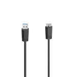 Hama - Hama 00200627, 1,5 m, Micro-USB A, USB A, 5000 Mbit/s, Nero
