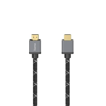 Hama 00205239 cavo HDMI 2 m HDMI tipo A (Standard) Nero, Grigio