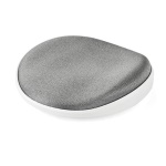 Startech.Com - Tappetino mouse Startech.Com ROLWRSTRST Poggiapolsi Scorrevole Argento