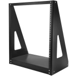 Startech.Com - Armadio rack Startech.Com 2POSTRACK12 A quadro Aperto Black Black