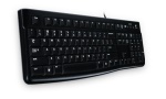 LOGITECH - Logitech K120 for Business, Cablato, USB, QWERTZ, Nero