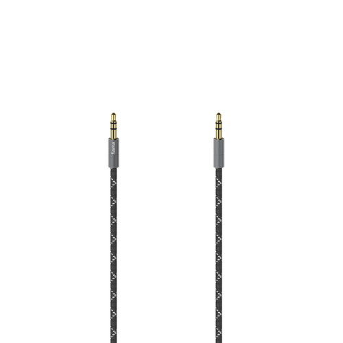 Hama 00205130 cavo audio 1,5 m 3.5mm Nero, Grigio