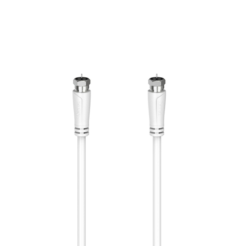Hama 00205063 cavo coassiale 1,5 m F Bianco