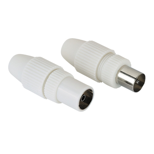 Hama 00205212 connettore coassiale 2 pz