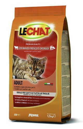 Crocchette gatto Monge 0030 LECHAT