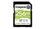 KINGSTON - Kingston Technology Canvas Select Plus, 256 GB, SDXC, Classe 10, UHS-I, 100 MB/s, 85 MB/s