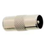 Hama - Hama 00205219, Coassiale, Coassiale, Maschio, Maschio, Argento, Scatola da appendere