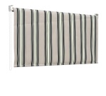 BIACCHI - Biacchi Gianfranco Tenda A Rullo A Caduta 200x250 cm A Righe Verde, Manuale, Slatted, Tendina avvolgibile, Verde, Fantasia, Alluminio, Poliestere