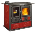 Nordica - Cucina legna Nordica Rosa Sinistra Reverse VST Liberrty  Bordeaux