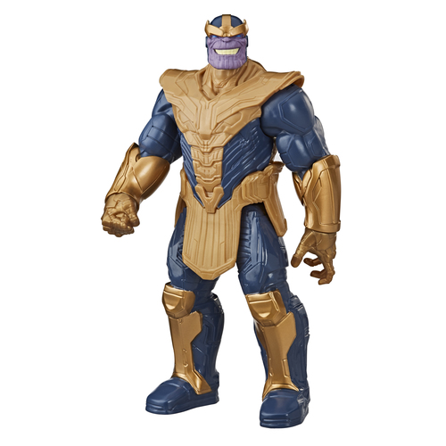 Marvel Avengers , Thanos, action Figure Deluxe 30cm, con blaster Titan Hero Blast Gear