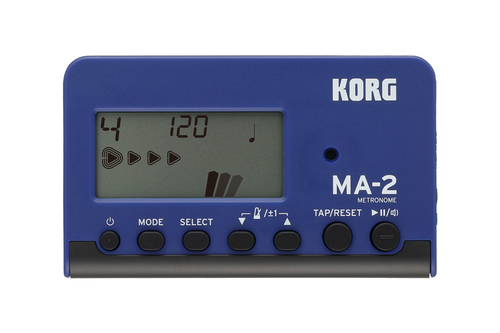 Metronomo e accordatore Korg Ma 2 Blbk Blue e Black