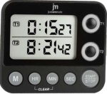 JM - Lowell JT-5413N, Timer da cucina digitale, Nero, 8970 min, LCD, 90 mm, 30 mm