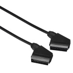Hama - Hama 00205081, 1,5 m, SCART (21-pin), SCART (21-pin), Maschio, Maschio, Nero