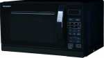 SHARP - Sharp R-742BKW, Superficie piana, Microonde con grill, 25 L, 900 W, Display incorporato, Touch