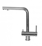 Elleci - Elleci Tourmaline Inox, Standard, Acciaio inossidabile, Acciaio inossidabile, Leva sanitaria, Singolo, Tipo L