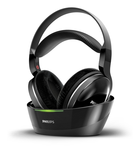 Philips SHD8850/12 cuffia e auricolare Cuffie Padiglione auricolare Connettore 3.5 mm Nero