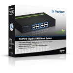 Trendnet - Trendnet TEG-S16DG, Non gestito, Full duplex, Montaggio rack