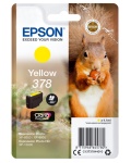 EPSON - Epson Squirrel Singlepack Yellow 378 Claria Photo HD Ink, Resa standard, Inchiostro a base di pigmento, 4,1 ml, 360 pagine, 1 pz