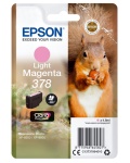 EPSON - Epson Squirrel Singlepack Light Magenta 378 Claria Photo HD Ink, Resa standard, Inchiostro a base di pigmento, 4,8 ml, 360 pagine, 1 pz