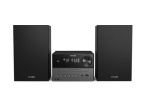 PHILIPS - Philips TAM3505/12, Microsistema audio per la casa, Nero, Grigio, 18 W, 7,62 cm, DAB, DAB+, FM, Analogico e digitale