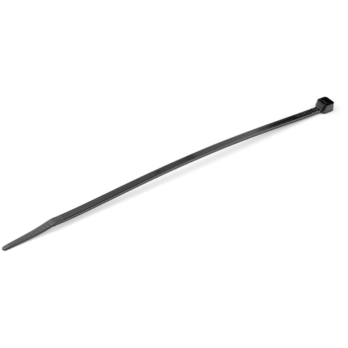 StarTech.com Fascette fermacavo riutilizzabili da 20 cm - 4 mm di larghezza, 55mm di diametro del fascio e resistenza alla trazione 22 kg, fascette in nylon autobloccanti, Omologati 94V-2/UL, 100 pezz