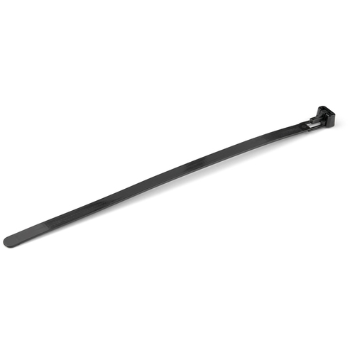 StarTech.com Fascette fermacavo riutilizzabili da 20 cm - 7 mm di larghezza, 50 mm di diametro del fascio e resistenza alla trazione 22 kg, fascette di nylon per interni/esterni, Omologati 94V-2/UL, 1