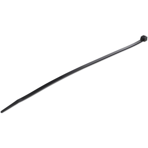 StarTech.com Fascette fermacavo riutilizzabili da 25 cm - 4 mm di larghezza, 55mm di diametro del fascio e resistenza alla trazione 22 kg, fascette in nylon autobloccanti, Omologati 94V-2/UL, 100 pezz