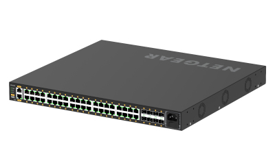 Netgear GSM4248P-100EUS switch di rete Gestito L2/L3/L4 Gigabit Ethernet (10/100/1000) Supporto Power over Ethernet (PoE) Nero