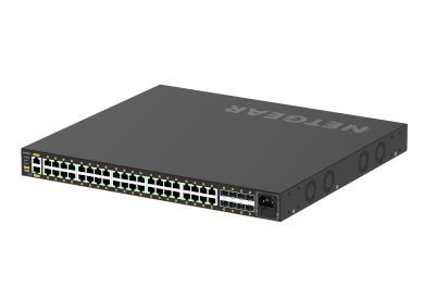 Netgear GSM4248PX-100EUS switch di rete Gestito L2/L3/L4 Gigabit Ethernet (10/100/1000) Supporto Power over Ethernet (PoE) Nero