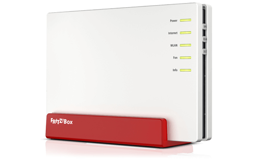 FRITZ!Box FRITZ! BOX 7583 VDSL router wireless Gigabit Ethernet Dual-band (2.4 GHz/5 GHz) 3G 4G Rosso, Bianco