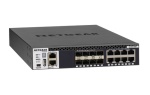 NETGEAR - Netgear M4300-8X8F, Gestito, L3, 10G Ethernet (100/1000/10000), Montaggio rack, 1U