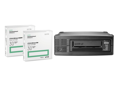 Hpe Q2078A Hewlett Packard Enterprise LTO-8 Ultrium 30TB RW Data Cartridge, LTO, 12000 GB, 30000 GB, 30 anno/i, 183 kA/m, 2,5:1
