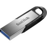 SANDISK - SanDisk ULTRA FLAIR, 128 GB, USB tipo A, 3.2 Gen 1 (3.1 Gen 1), 150 MB/s, Senza coperchio, Nero, Argento