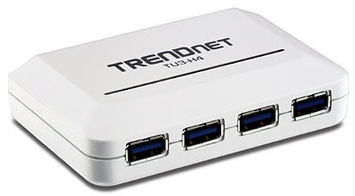 Trendnet TU3-H4 hub di interfaccia 5000 Mbit/s Bianco