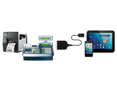 Hamlet Cavo adattattore Micro Usb Otg- Seriale