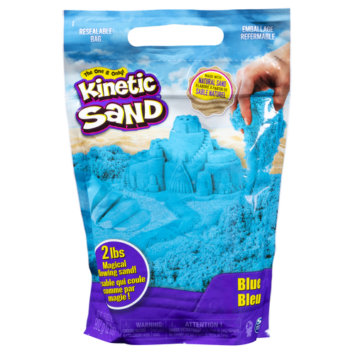 Kinetic Sand , Sacchetto con 907Gr di Sabbia Colorata Modellabile, dai 3 Anni
