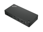 LENOVO - Lenovo 40AY0090IT, Cablato, USB 3.2 Gen 1 (3.1 Gen 1) Type-C, 10,100,1000 Mbit/s, Nero, 4K Ultra HD, 3840 x 2160 Pixel