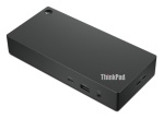 LENOVO - Lenovo 40AY0090EU, Cablato, USB 3.2 Gen 1 (3.1 Gen 1) Type-C, 10,100,1000 Mbit/s, Nero, 4K Ultra HD, 3840 x 2160 Pixel